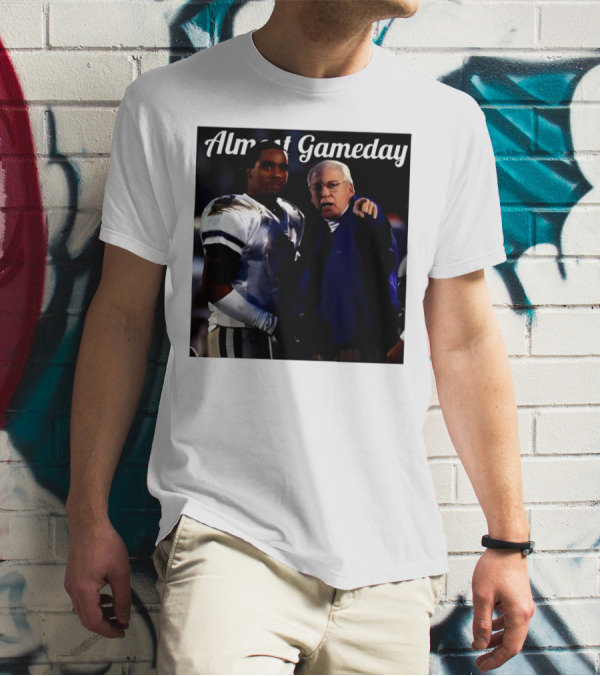 Almost Gameday Bill Snyder Coach K-State Wildcats Player Interaction T-Shirt
