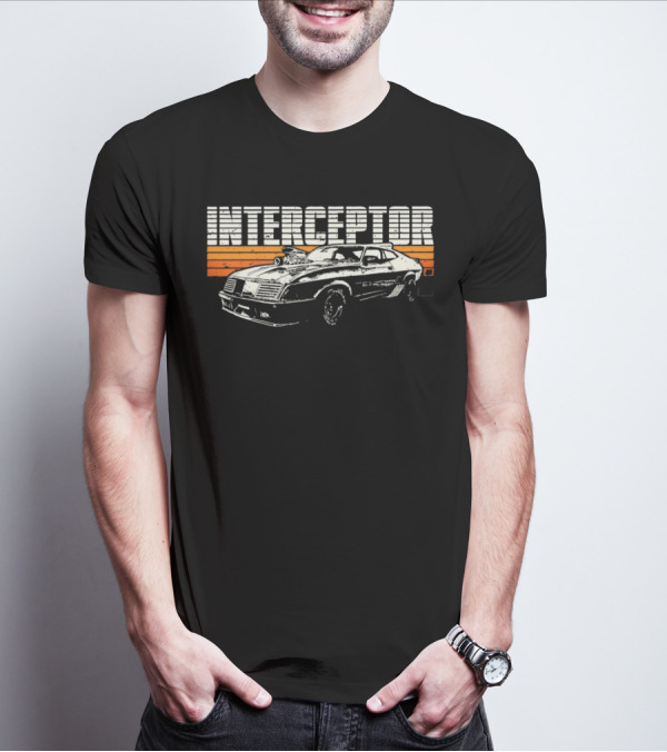 Interceptor Mad Max Vintage Car T-Shirt