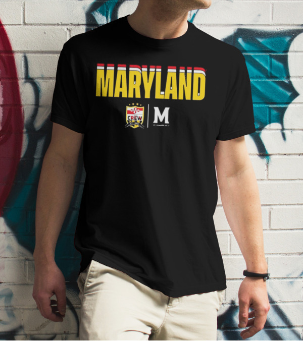 Maryland Soccer Crew Logo T-Shirt