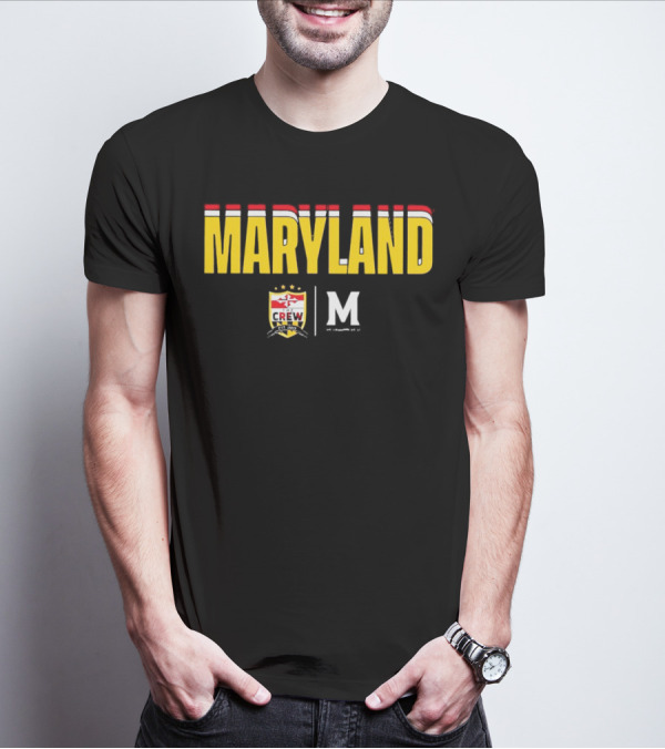 Maryland Soccer Crew Logo T-Shirt