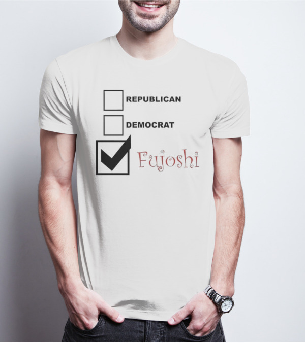Republican Democrat Fujoshi Anime Fandom Humor T-Shirt