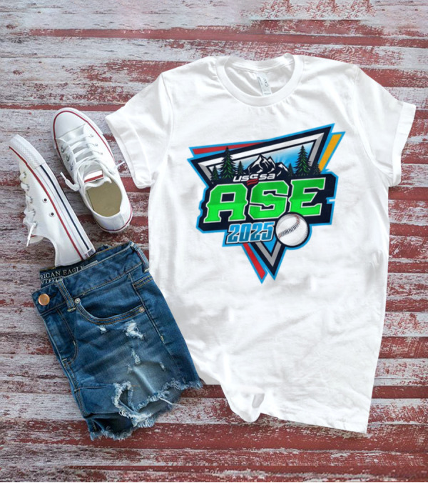 USSSA Arkansas ASE 2025 Baseball Mountains T-Shirt