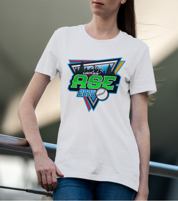 USSSA Arkansas ASE 2025 Baseball Mountains T-Shirt