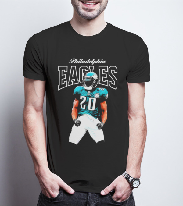 Philadelphia Eagles Brian Dawkins Number 20 Retired Player T-Shirt