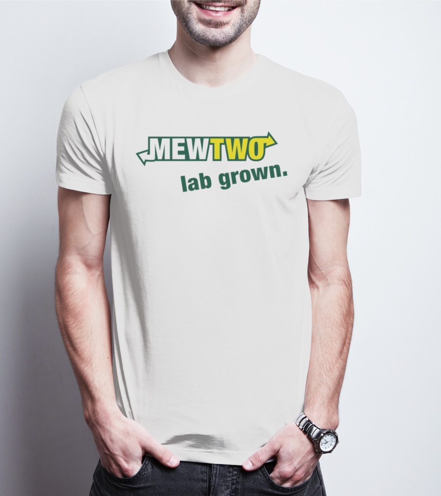 MEWTWO Lab Grown Arrows Text T-Shirt