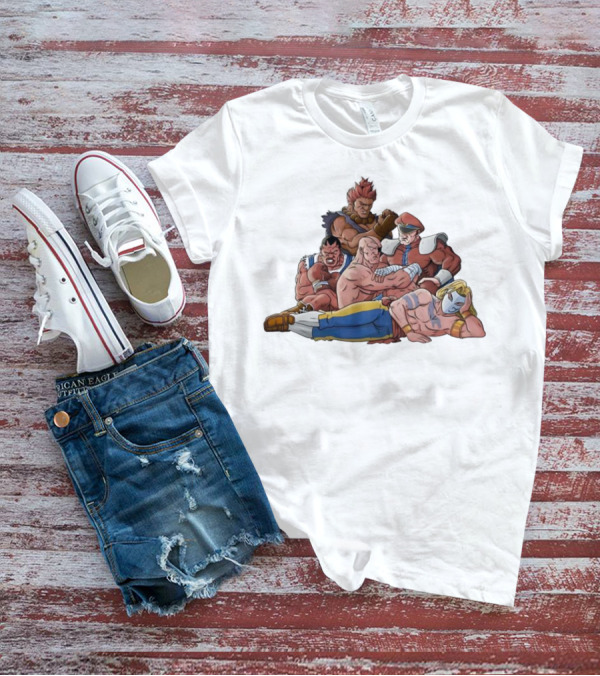 Street Fighter Villains Pose As The Breakfast Club Characters T-Shirt