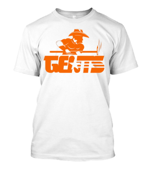Tennessee Volunteers Gents Cowboy Branding Iron T-Shirt