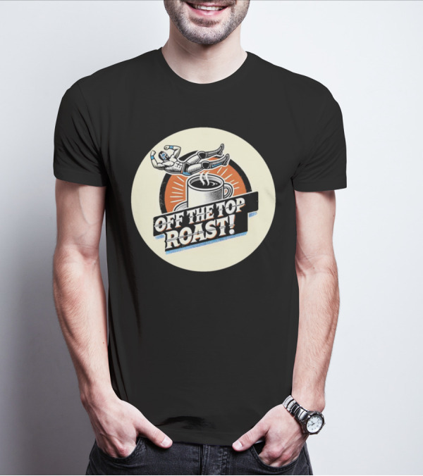 Off The Top Roast Coffee Wrestler T-Shirt