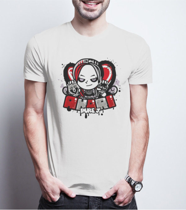 AKARI Pure J Graphic Character T-Shirt