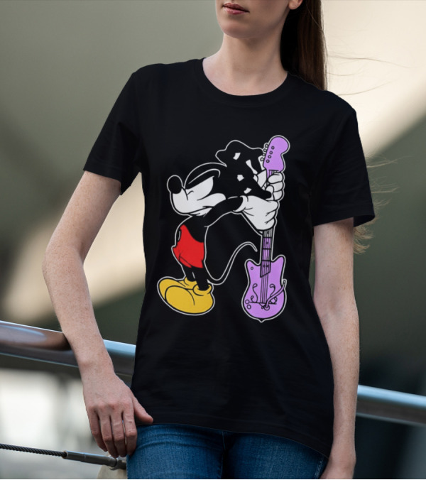 Bruce Ray Condoneordie Mickey Guitar Surprise T-Shirt