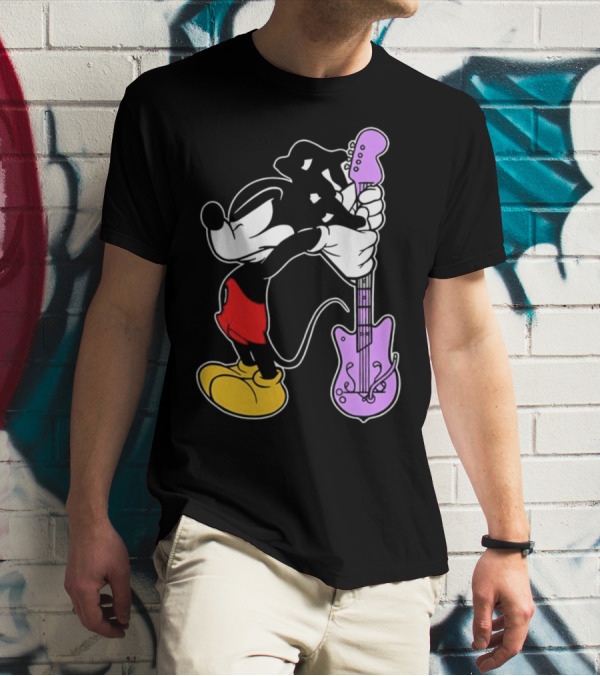 Bruce Ray Condoneordie Mickey Guitar Surprise T-Shirt