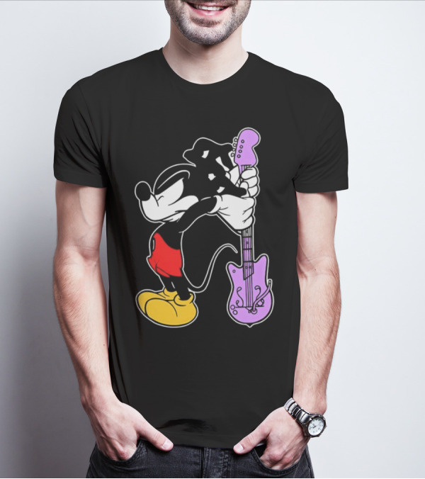 Bruce Ray Condoneordie Mickey Guitar Surprise T-Shirt