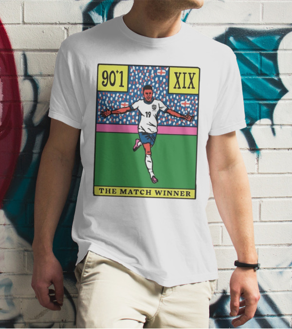 England Football Team Player 19 The Match Winner 90+1 XIX T-Shirt
