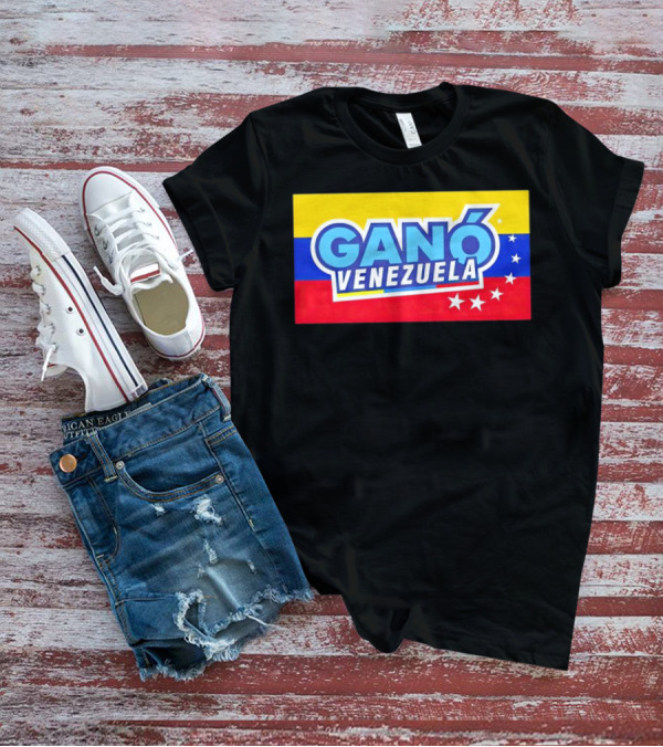 Ganó Venezuela Bandera Colores Estrellas T-Shirt