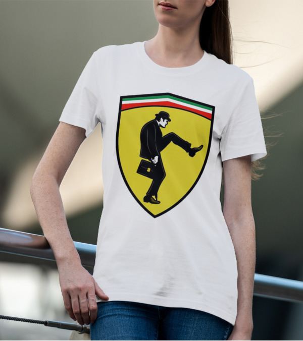 Ministry Of Silly Walks Monty Python Ferrari T-Shirt