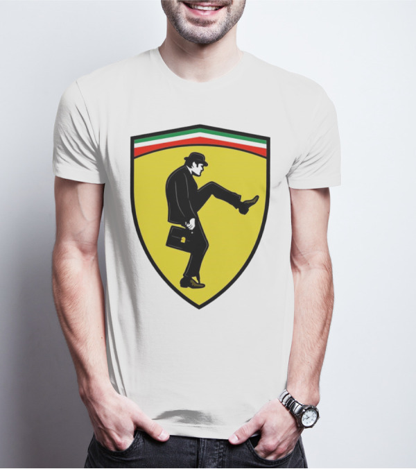Ministry Of Silly Walks Monty Python Ferrari T-Shirt