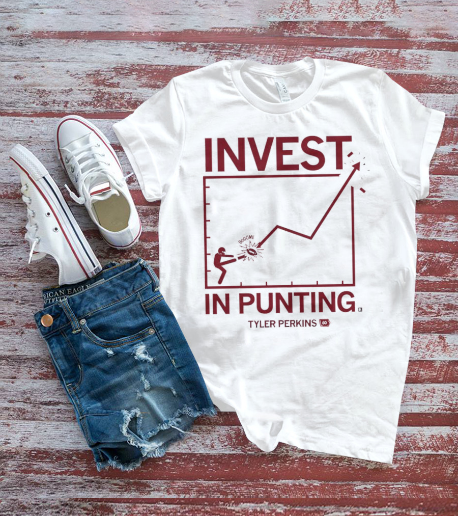 Tyler Perkins Invest In Punting Iowa State Cyclones Chart Football T-Shirt