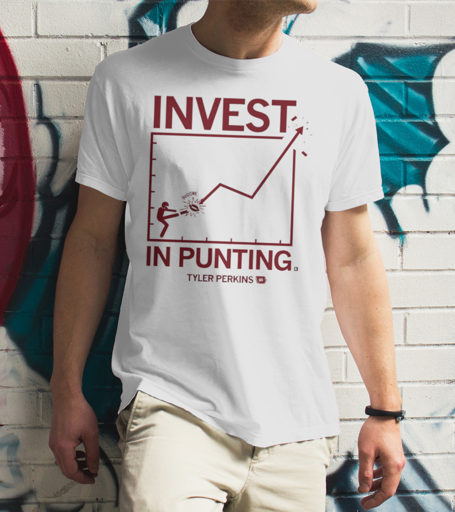 Tyler Perkins Invest In Punting Iowa State Cyclones Chart Football T-Shirt