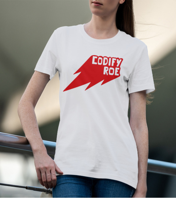 Codify Roe Red Lightning Bolt T-Shirt
