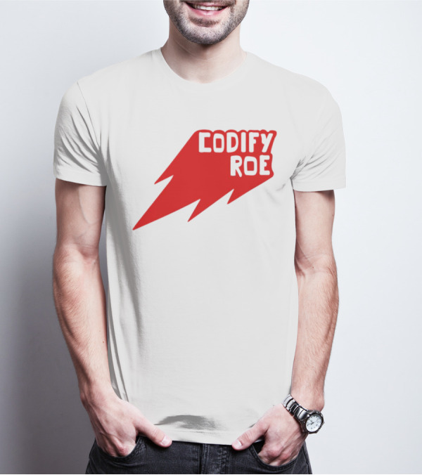 Codify Roe Red Lightning Bolt T-Shirt