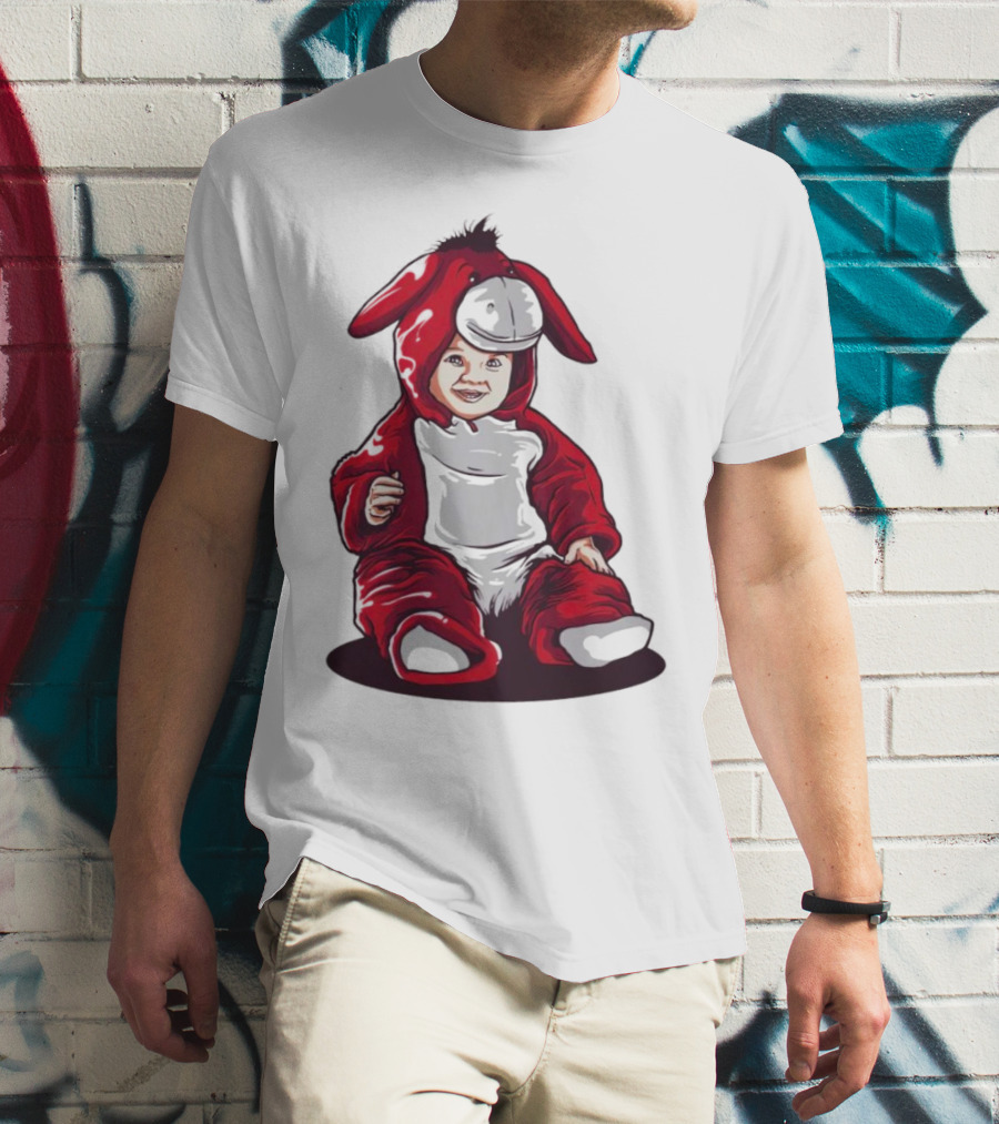 Baby Wear Horse Clothes In Red Costume T-Shirt