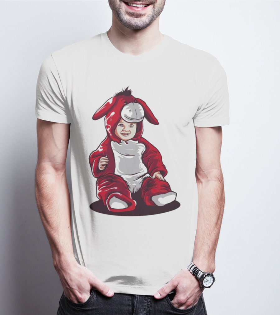 Baby Wear Horse Clothes In Red Costume T-Shirt