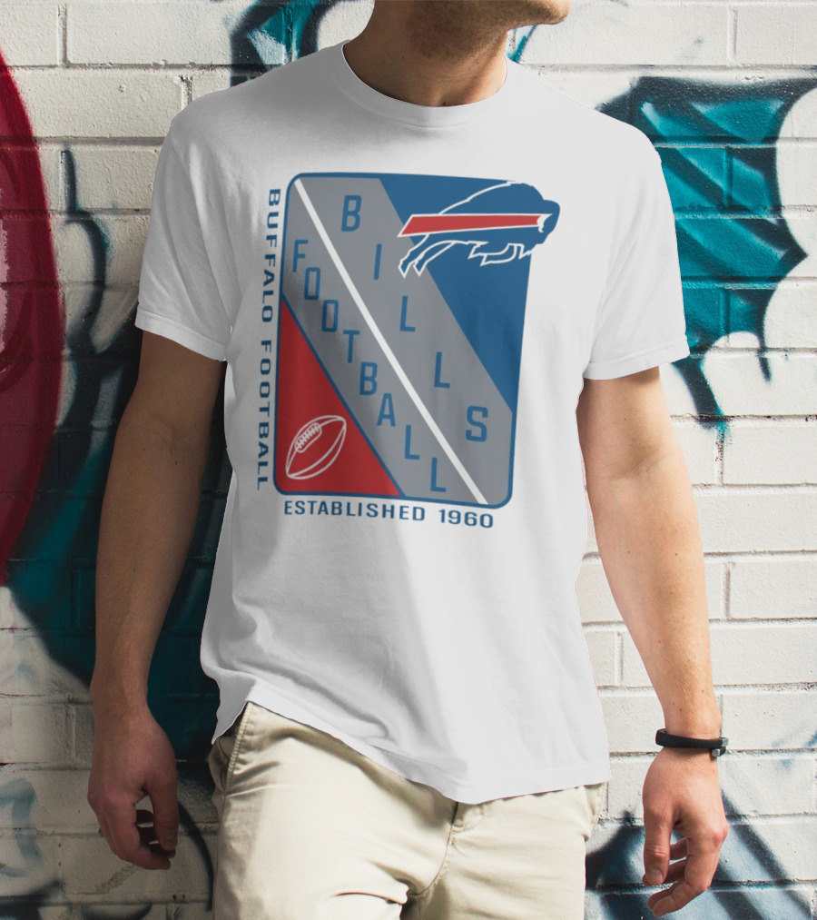 Buffalo Bills Football Established 1960 Shield T-Shirt