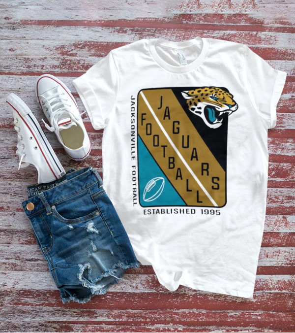 Jacksonville Jaguars Football Established 1995 Jaguars Football T-Shirt