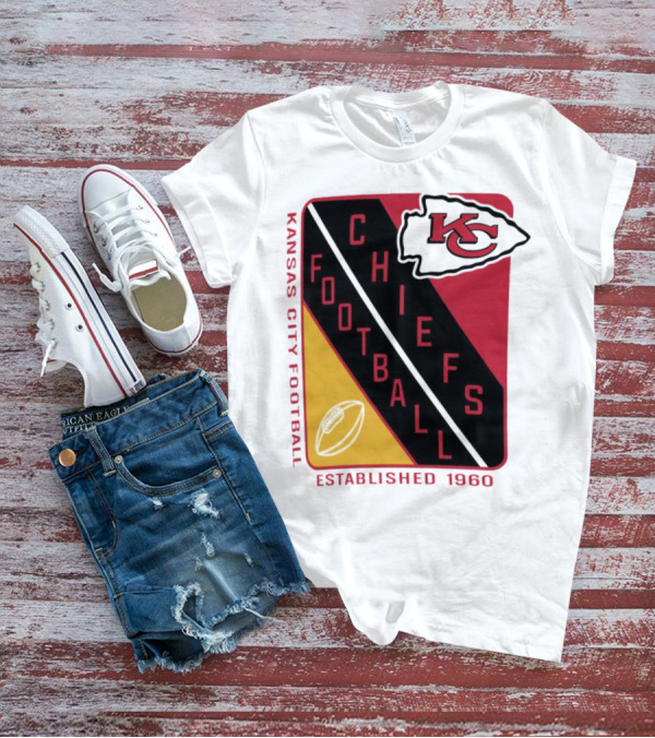 Kansas City Chiefs Football Established 1960 KC T-Shirt
