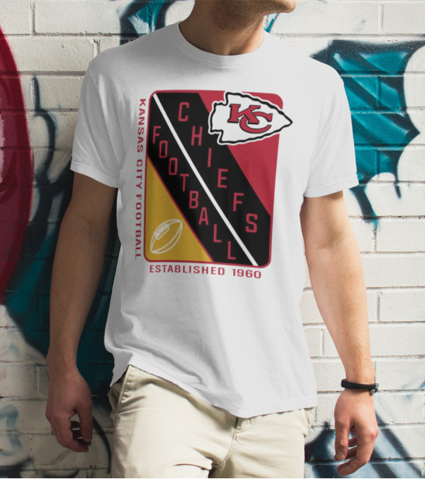 Kansas City Chiefs Football Established 1960 KC T-Shirt