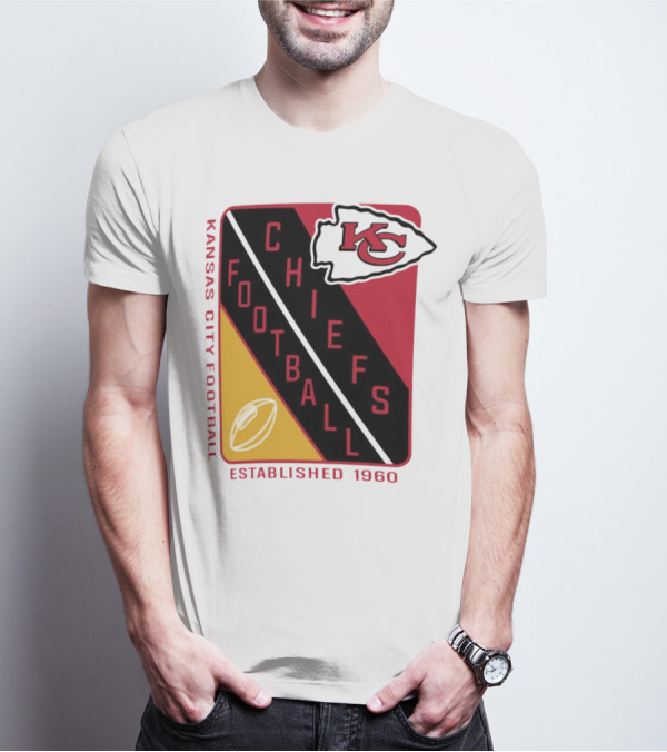 Kansas City Chiefs Football Established 1960 KC T-Shirt