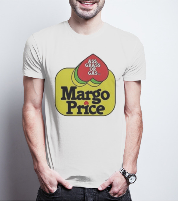Margo Price Ass Grass Or Gas Playing Cards T-Shirt