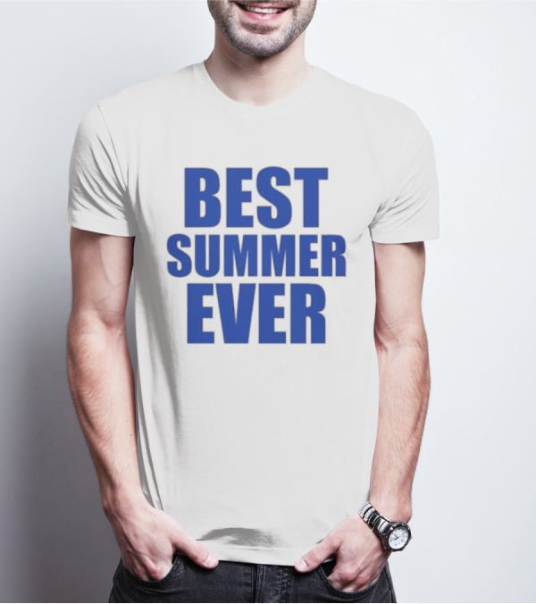 Best Summer Ever Natalie King Wearing Best Summer T-Shirt