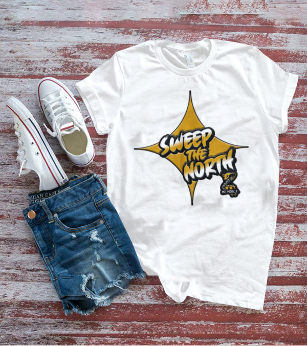 Pittsburgh Steelers Sweep The North 6-0 No Mercy Star T-Shirt
