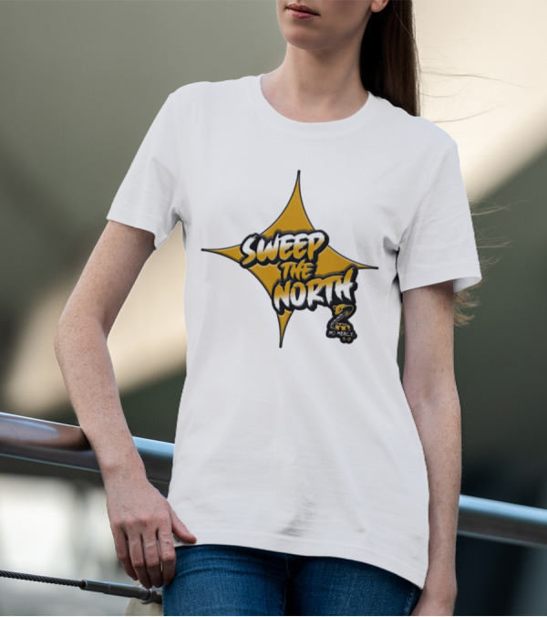 Pittsburgh Steelers Sweep The North 6-0 No Mercy Star T-Shirt
