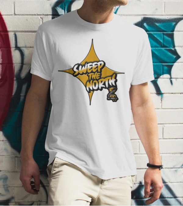 Pittsburgh Steelers Sweep The North 6-0 No Mercy Star T-Shirt