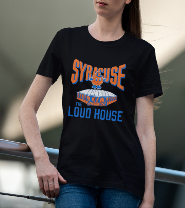 Syracuse Orange Otto The Mascot Loud House Stadium T-Shirt