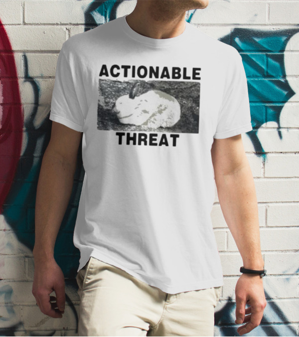 HitsujI Actionable Threat Lamb T-Shirt