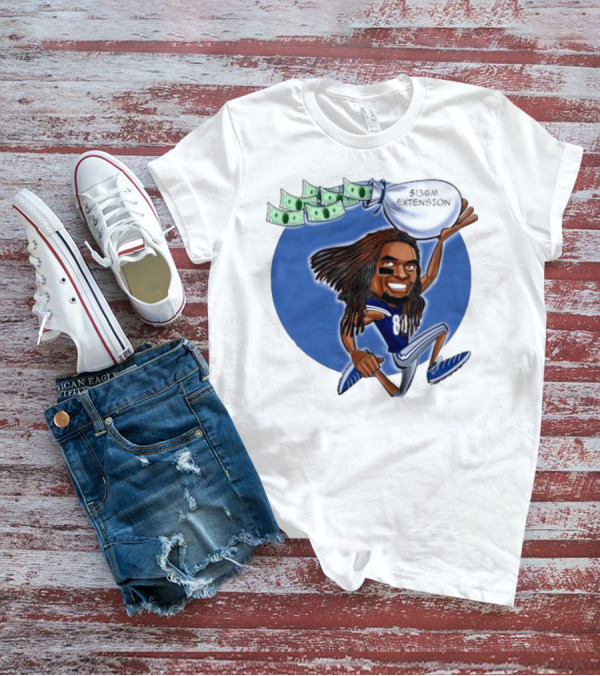 Ceedee Lamb Dallas Cowboys $136M Extension Cartoon T-Shirt