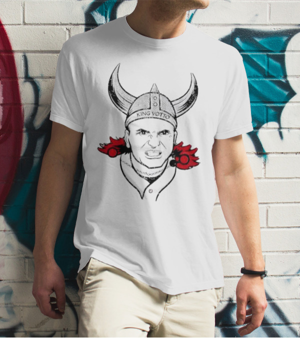 Cincinnati Reds King Votto Viking Warrior T-Shirt