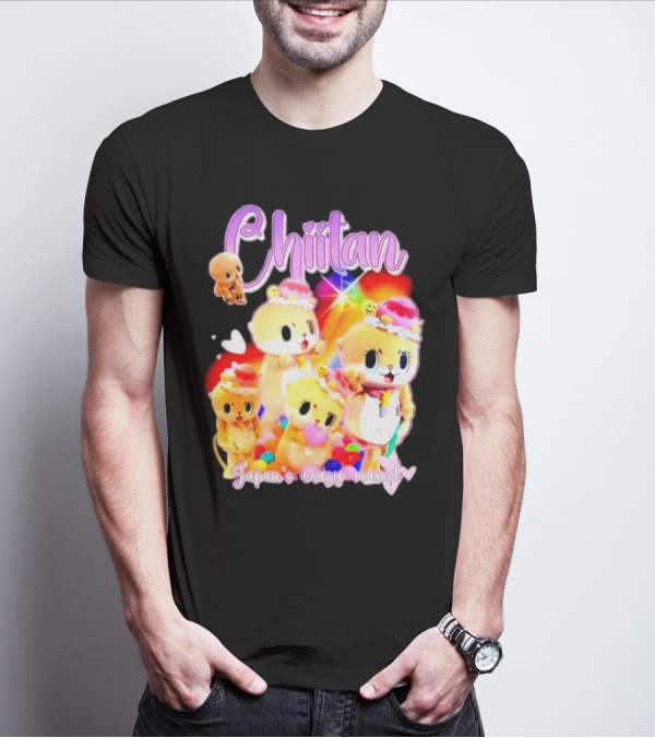 Chiitan Japan's Crazy Mascot Hinged Tweets T-Shirt
