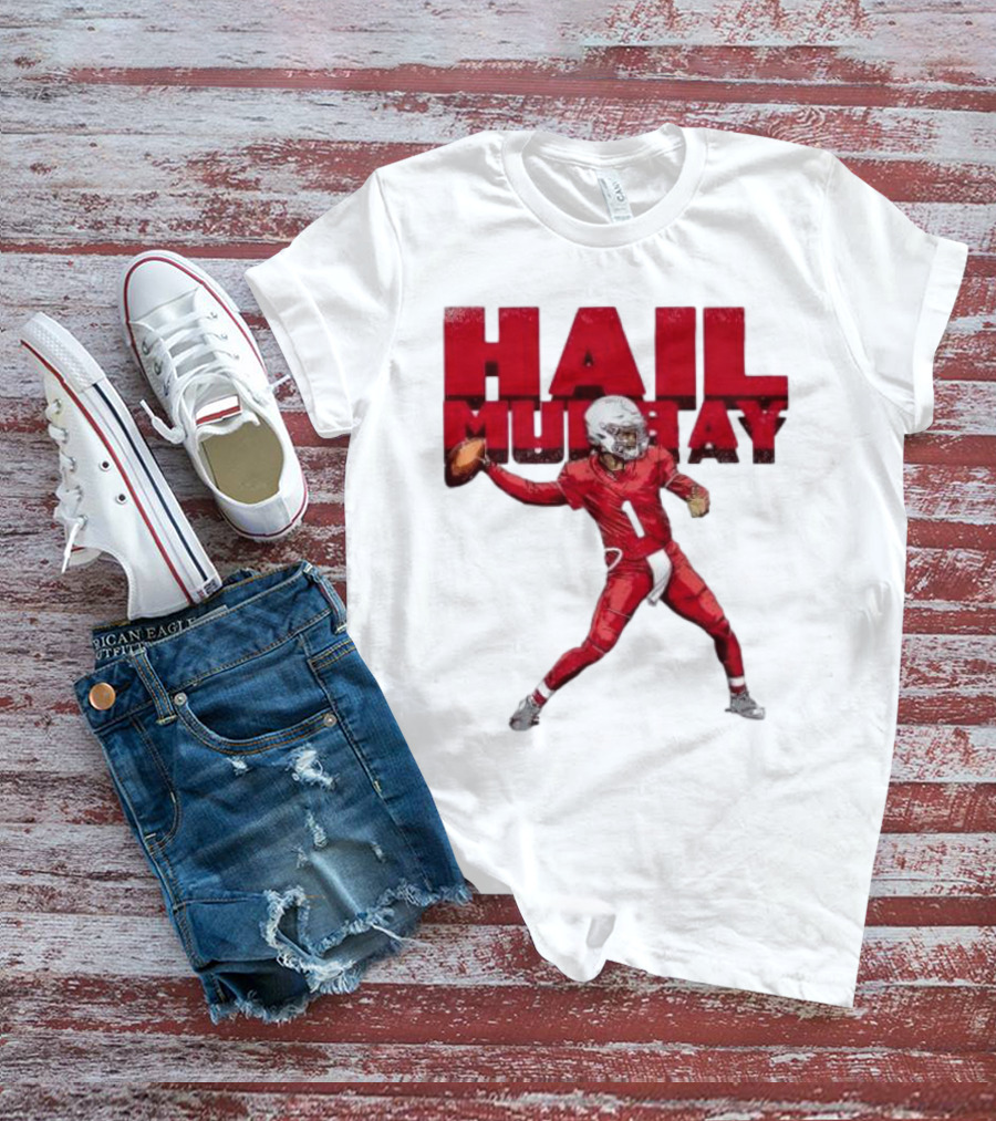 Arizona Cardinals Kyler Murray Hail Murray Football Play T-Shirt