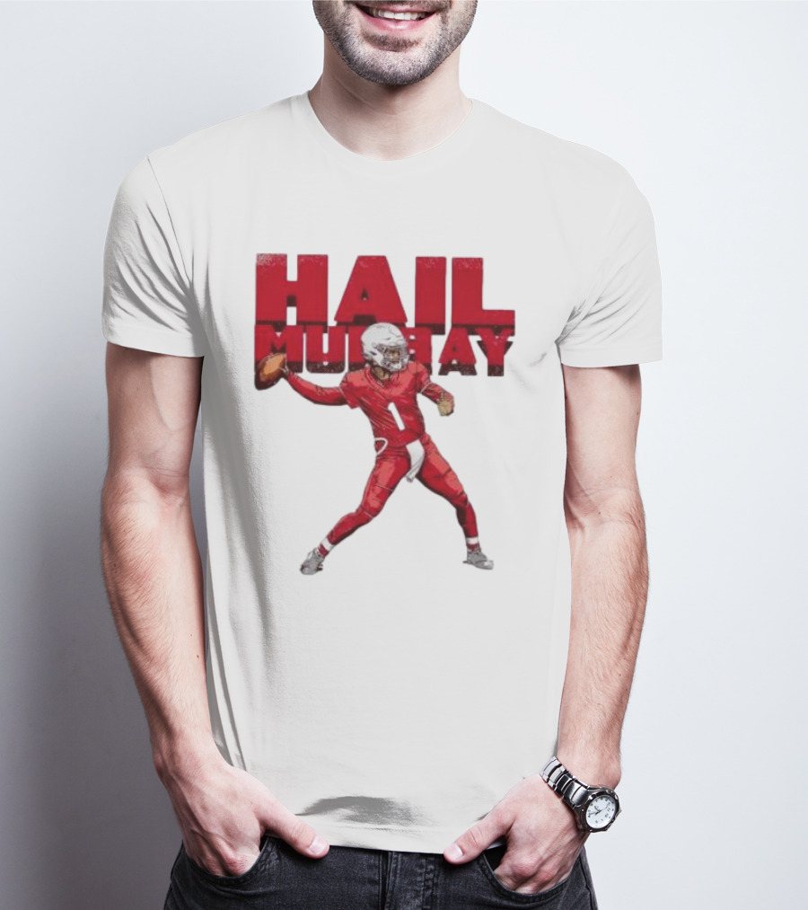 Arizona Cardinals Kyler Murray Hail Murray Football Play T-Shirt