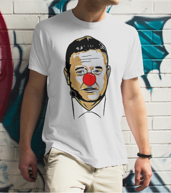 Nolesunis Clown Kirk Is A Jerk Red Nose T-Shirt