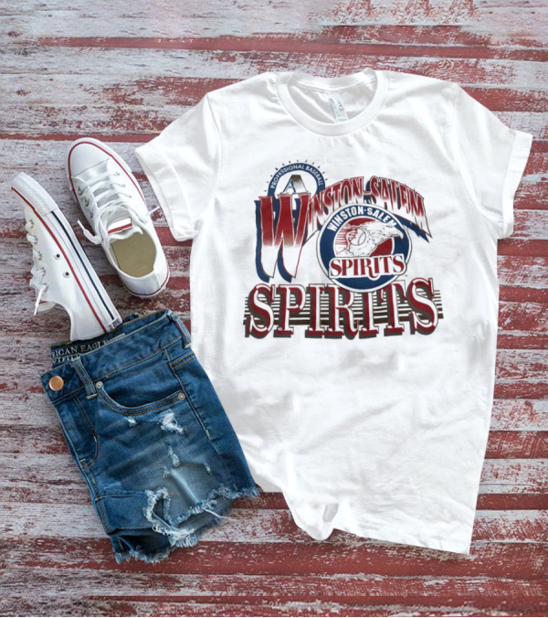 Winston Salem Spirits Professional Baseball Vintage Retro Emblem T-Shirt