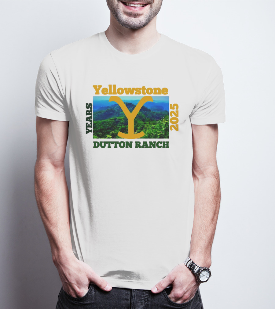 Yellowstone Y Years 2025 Dutton Ranch T-Shirt