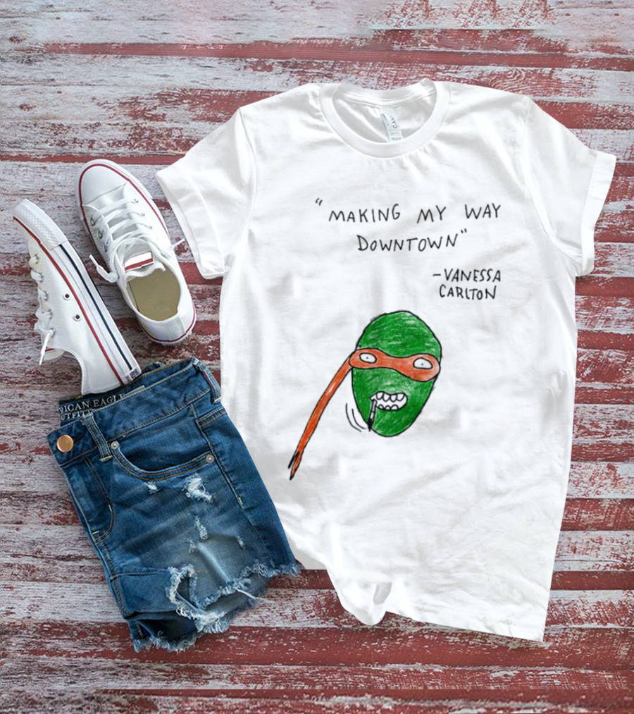 Michelangelo Making My Way Downtown Vanessa Carlton T-Shirt
