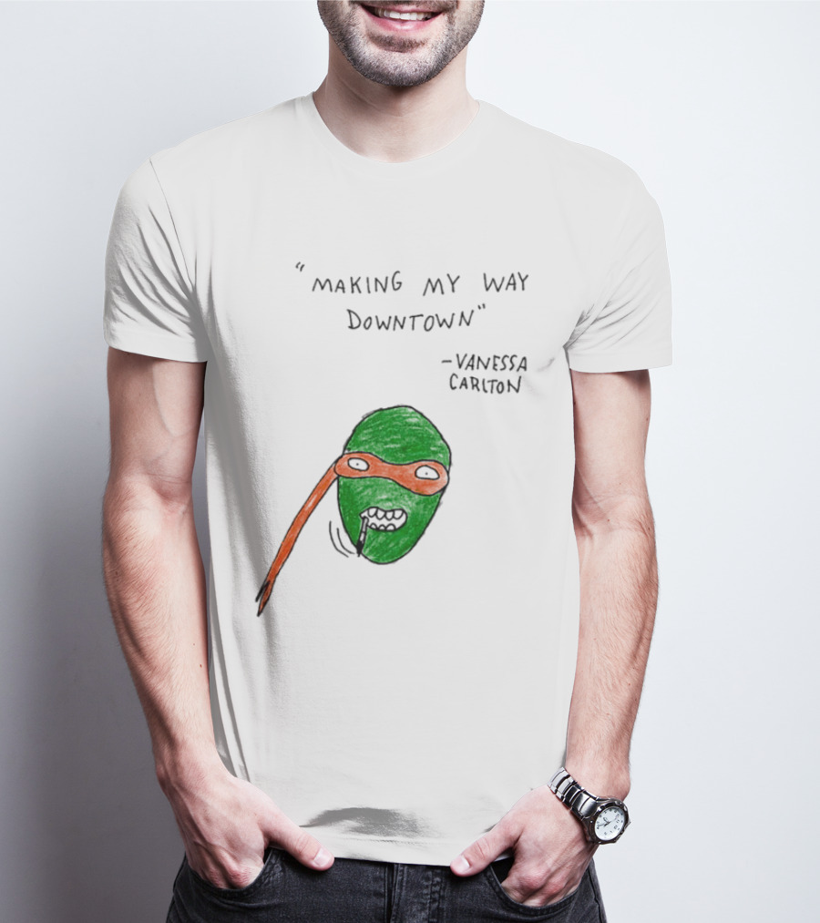 Michelangelo Making My Way Downtown Vanessa Carlton T-Shirt