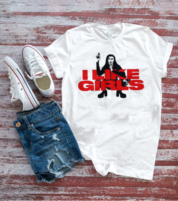 Swan Wearing I Like Girls Robapollo T-Shirt