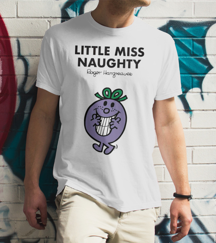 Little Miss Naughty Roger Hargreaves Mr. Men Collection T-Shirt